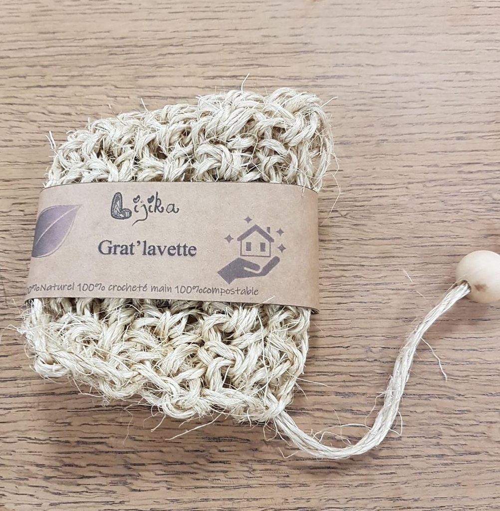 Lavette et éponge exfoliante (-20 % ou 1+1 gratuite)