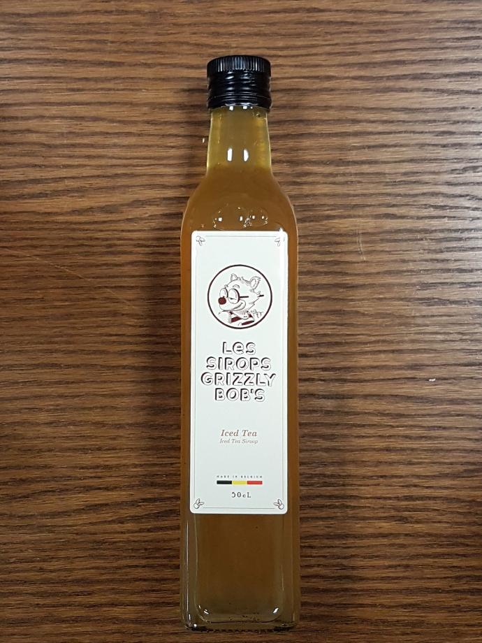 Sirop Iced Tea bio belge - Grizzly Bob
