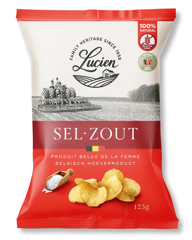 Chips de Lucien au sel Bio