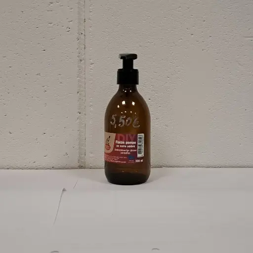 Flacon brun pompe 300ml