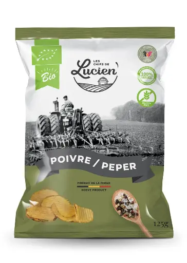 Chips de Lucien Poivre-Sel Bio