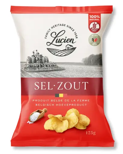 Chips de Lucien au sel Bio