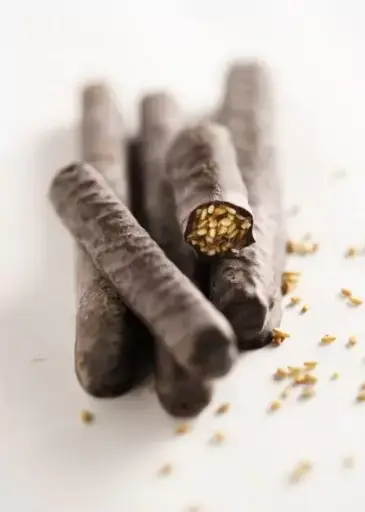 Barre sésame au chocolat /100g