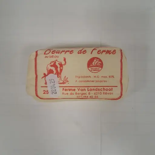 Beurre de ferme doux 250 g
