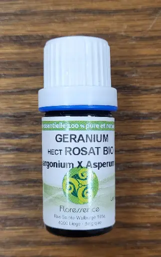 Huile essentielle de géranium rosat bio 5 ml